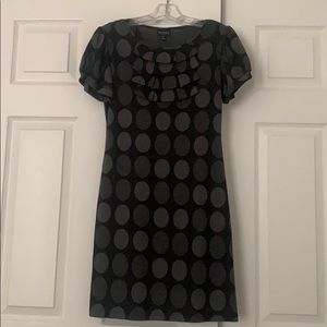 Black Puff Sleeve Dress NWT